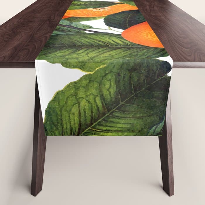 The Forbidden Orange #HomeStorie #decor #buyart Table Runner