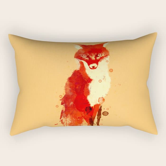 The fox, the forest spirit Rectangular Pillow