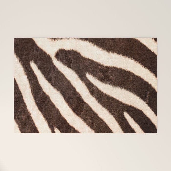 Zebra #decor #HomeStorie #buyart Welcome Mat