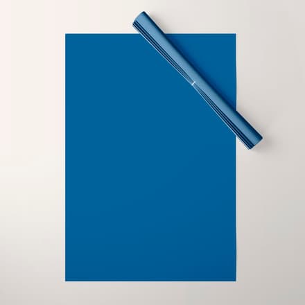Lapis Lazuli Blue - Solid Color Collection Wrapping Paper
