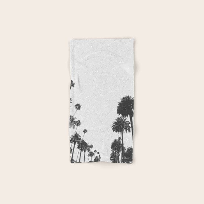 Palm Spring California, Palms Bath Towel