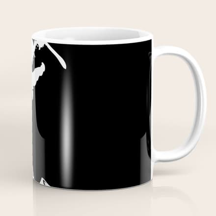 Rocky Mountain Snowboarder Catching Air Coffee Mug
