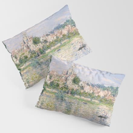 Vetheuil In Summer 1880 By Claude Monet Pillow Sham