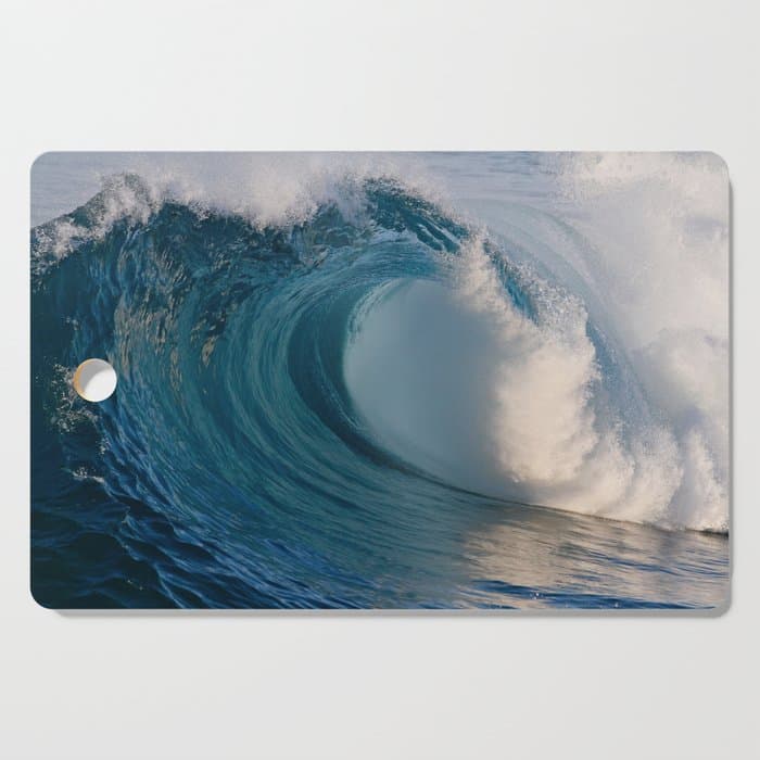 Wedge Morning Barrel ~ Newport Beach CA Cutting Board