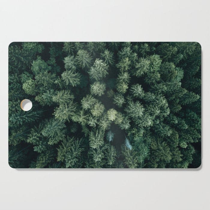 Forest from above - Landscape Photography Cutting Board