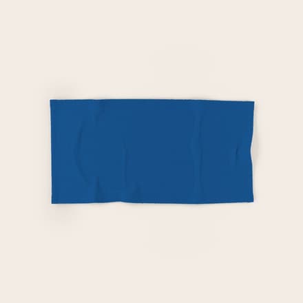 Lapis Lazuli Blue - Solid Color Collection Bath Towel