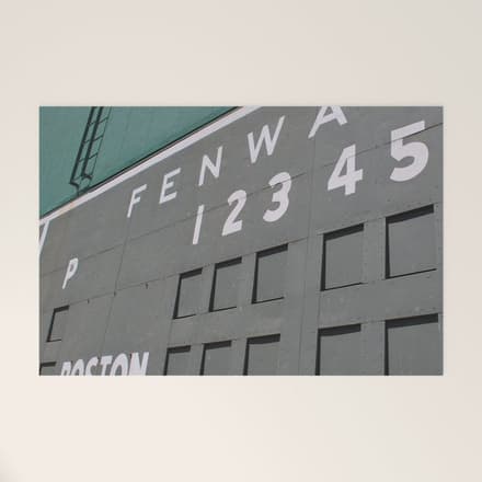 Fenwall -- Boston Fenway Park Wall, Green Monster, Red Sox Welcome Mat