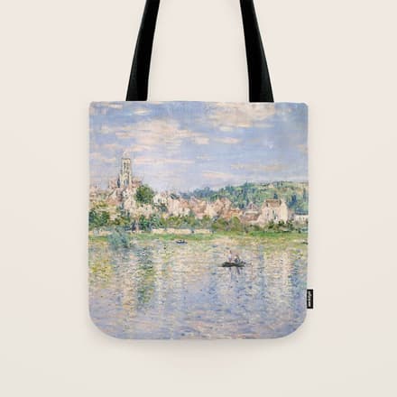 Vetheuil In Summer 1880 By Claude Monet Tote Bag
