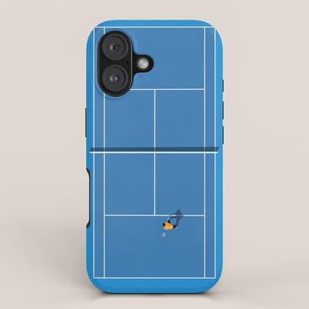 Australian Open Grand Slam | Blue Tennis Court  Iphone Case