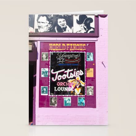 Tootsie'S Orchid Lounge Ii Stationery Card