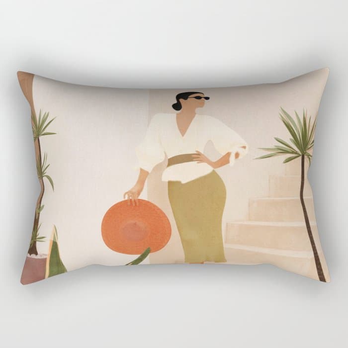 Wonders of the New Day Rectangular Pillow