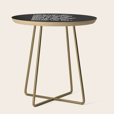 Rapper'S Delight, I Said A Hip Hop Side Table