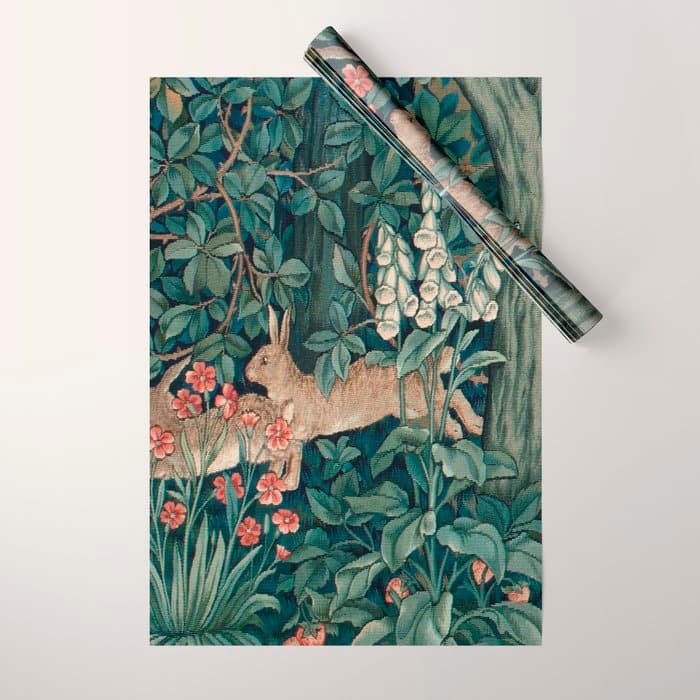 John Henry Dearle "Greenery" 4. Wrapping Paper
