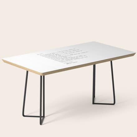 Albert Camus Quote - My Dear In The Midst Of Hate I Found Coffee Table
