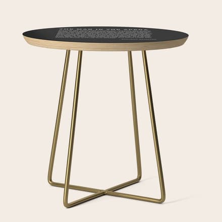 The Man In The Arena, Theodore Roosevelt Quote, Side Table