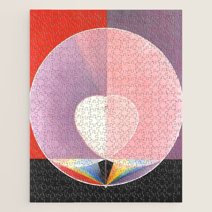 Hilma af Klint "The Dove, No. 02, Group IX-UW, No. 26" Jigsaw Puzzle