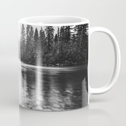 Pacific Northwest River Iii - Nature Photography Coffee Mug
