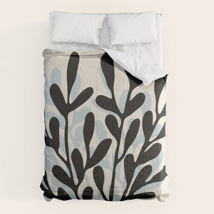 Still Life with Vase and Tree Branches Comforter