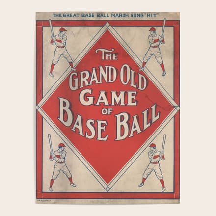 The Grand Old Game Of Baseball (1912) Poster