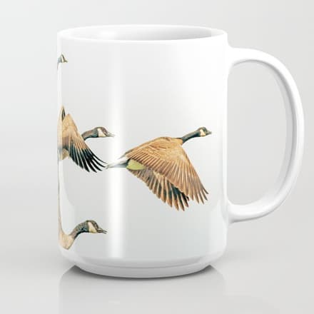 Fly Away || #Photography #Birds Coffee Mug