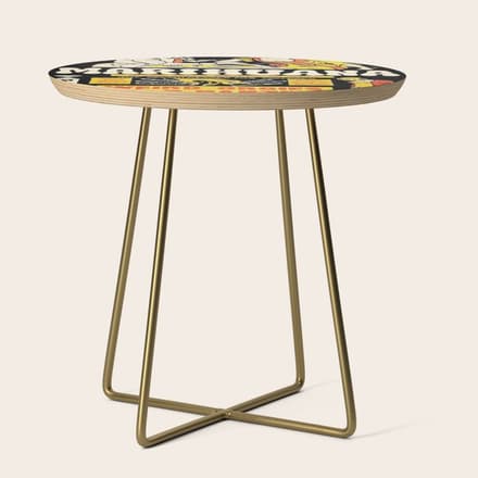 Marihuana Marijuana Vintage Movie Side Table