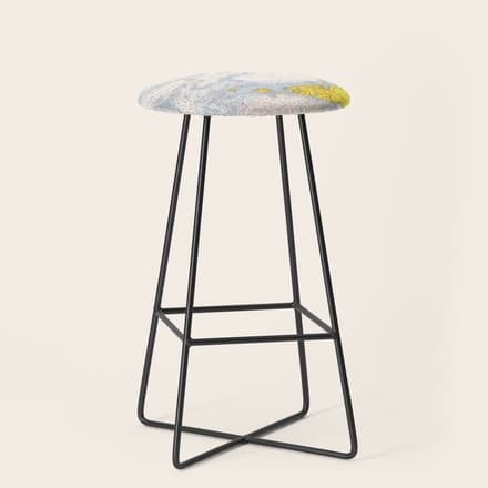 Vintage Map Of The Nantucket Sound (1966) Stool