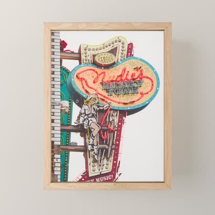 Nudie'S Honkytonk - Nashville Mini Art Print