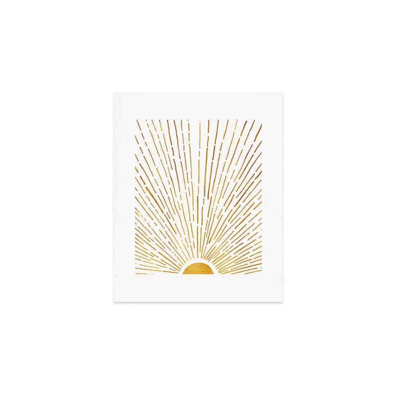 Let The Sunshine In 2 / Vertical Version Art Print
