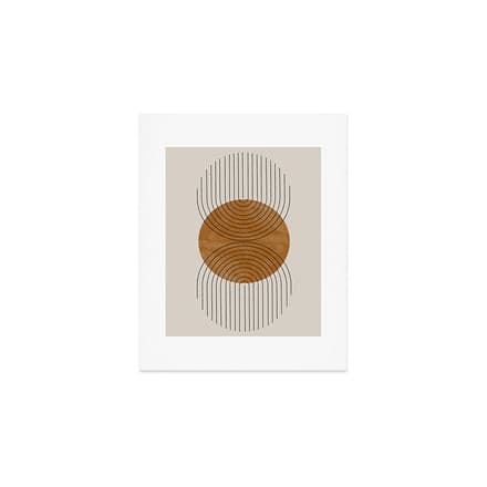 Perfect Touch  Mid Century Modern Art Print