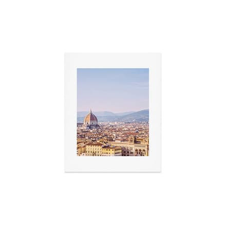Florence Skyline - Italy Travel Photography Art Print