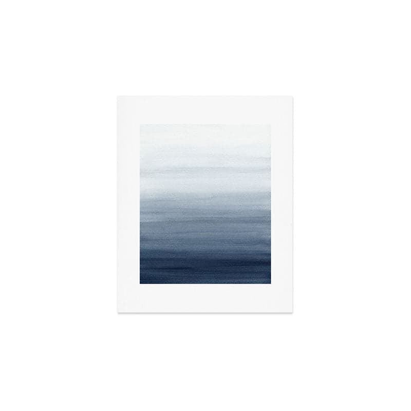 Ocean Watercolor Painting No.2 Art Print