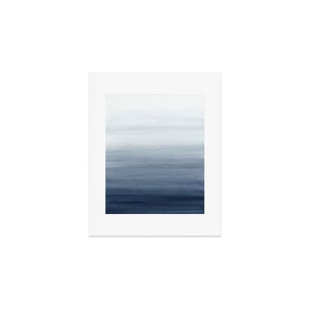 Ocean Watercolor Painting No.2 Art Print