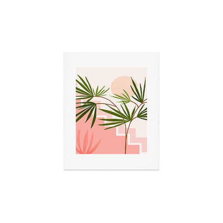 Summer In Belize Abstract Landscape Art Print