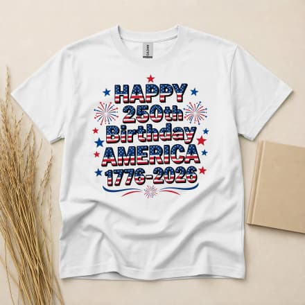Usa 250th Anniversary Independence Day T-Shirt