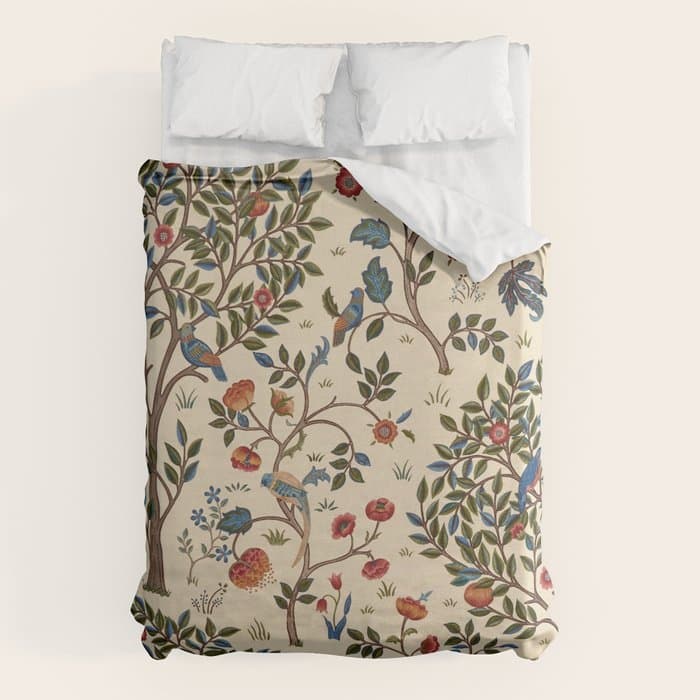 William Morris "Kelmscott Tree" 1. Duvet Cover