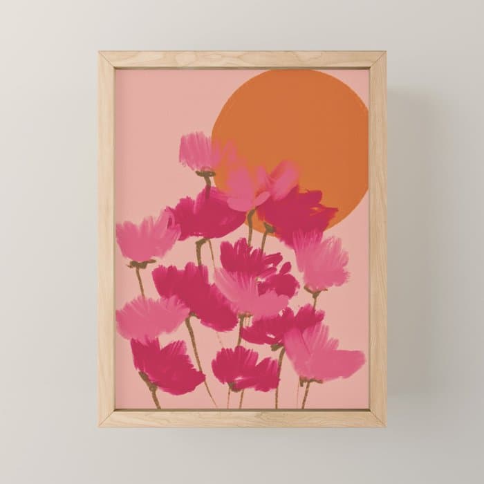 and where will we be on august 14th? Mini Art Print