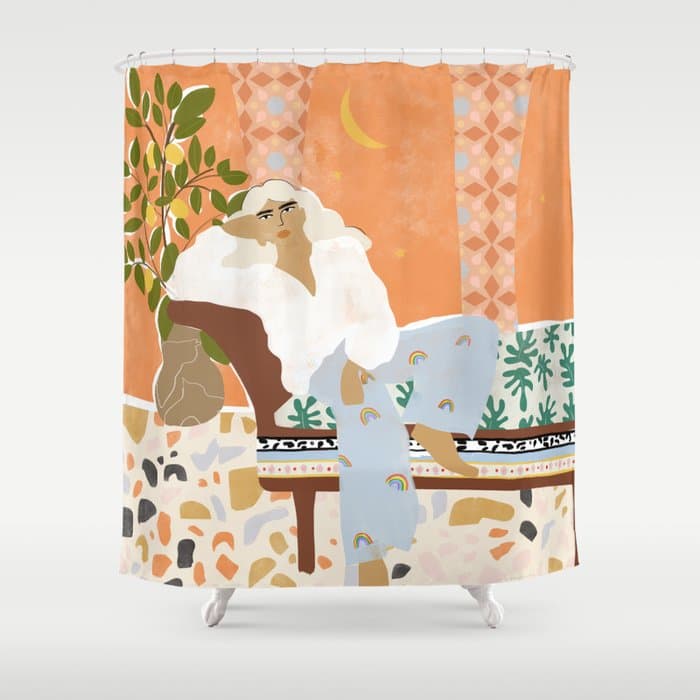 There is always Sunshine after Rain Shower Curtain
