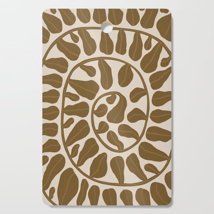 One Hundred-Leaved Plant #6 Cutting Board