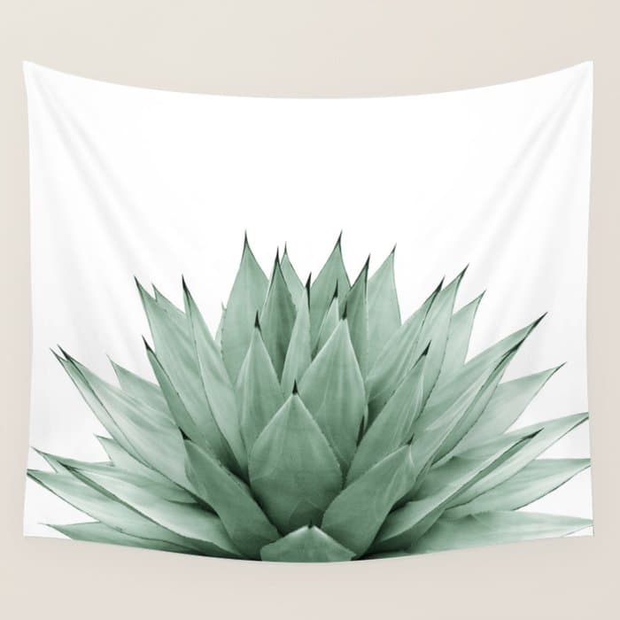 Agave Green Summer Vibes #1 #tropical #decor #art #HomeStorie Wall Tapestry