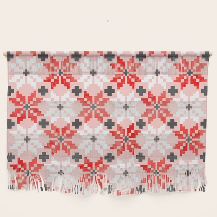 Christmas Quilt - pattern no2 Wall Hanging