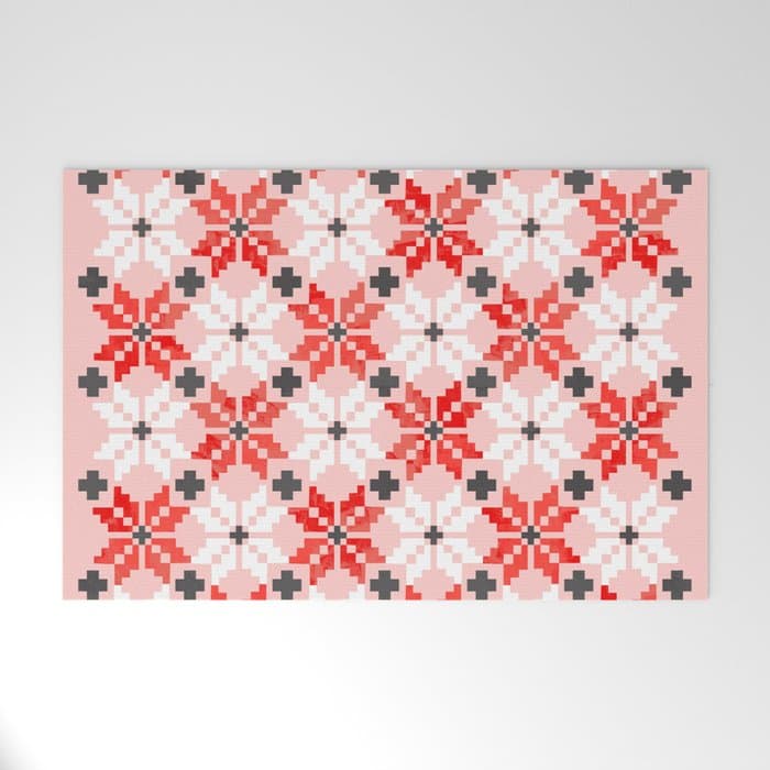 Christmas Quilt - pattern no2 Welcome Mat