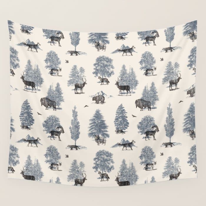 Where They Belong - Winter Wall Tapestry