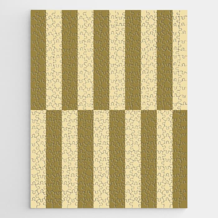 Strippy - Butter and Olive Jigsaw Puzzle