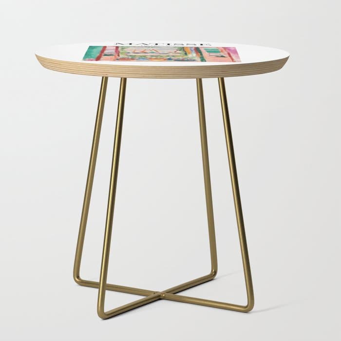 The Open Window by Henri Matisse - Artwork Design Side Table
