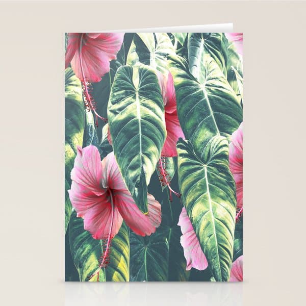 Wild Hibiscus #HomeStorie #decor #buyart Stationery Card