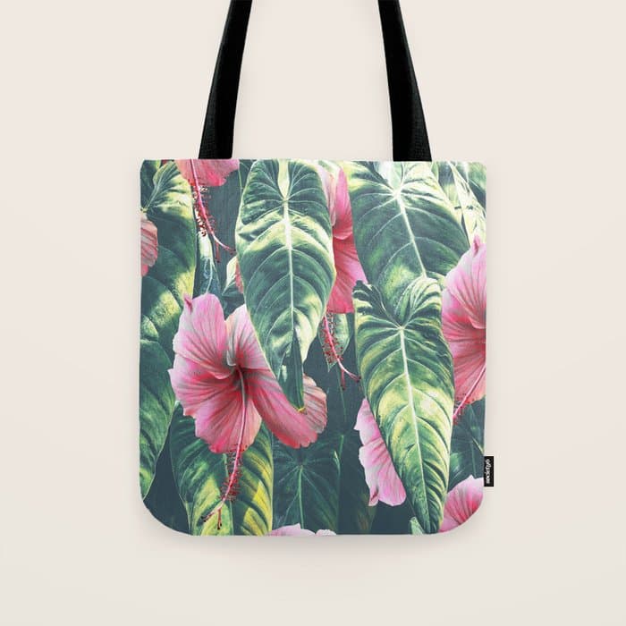 Wild Hibiscus #HomeStorie #decor #buyart Tote Bag