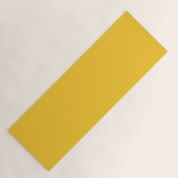 Canary Yellow - Solid Color Collection Yoga Mat