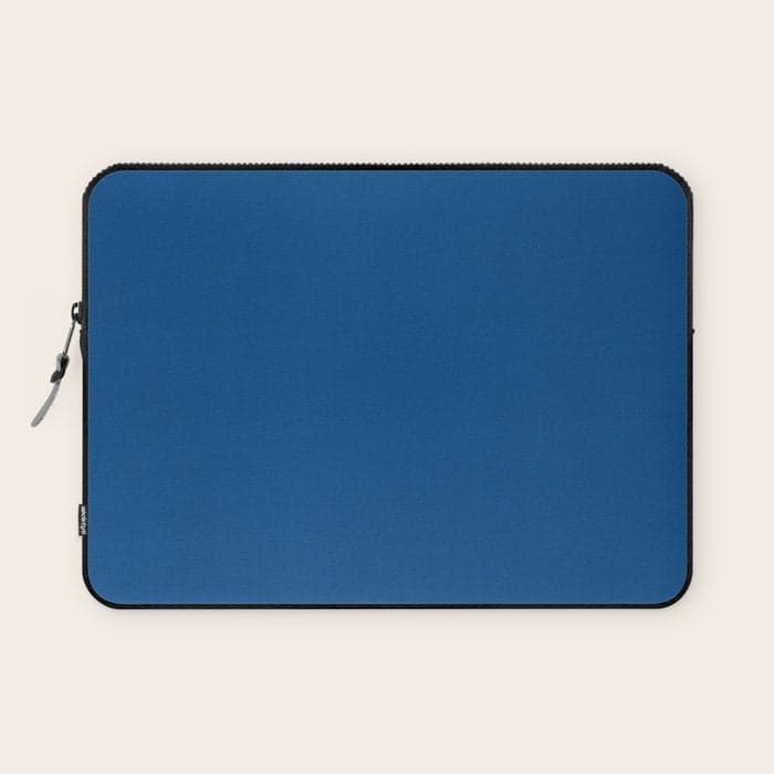 Lapis Lazuli Blue - Solid Color Collection Laptop Sleeve