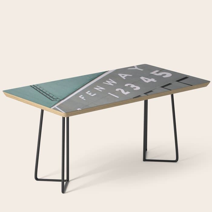 Fenwall -- Boston Fenway Park Wall, Green Monster, Red Sox Coffee Table