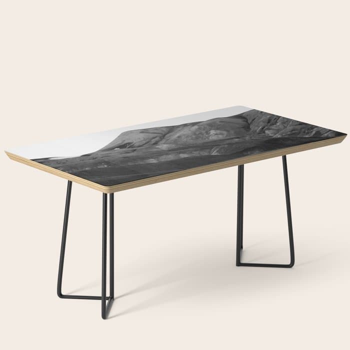 Mountain Range, Minimalist Art, Mountain Coffee Table